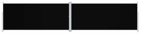 vidaXL Tuinscherm uittrekbaar 220x1000 cm zwart