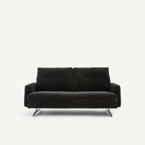 2-zitsbank in chenille fluweel, Delicato