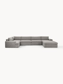 Modulaire U-bank Russell met afneembaar hoezen
