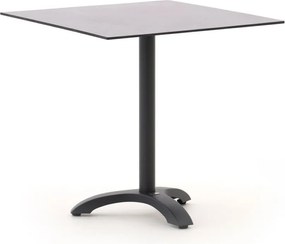 Tuin eettafel Bellagio | Vierkant | Tuintafel Kunststof | 70x70cm | 2 personen | Kees Smit Tuinmeubelen