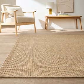 Vloerkleed met jute-effect voor binnen en buiten, ESSENY