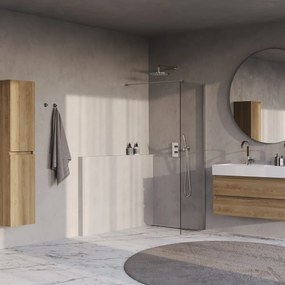 Brauer Oblivion inloopdouche helder glas 50cm chroom