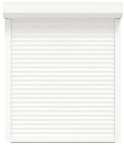 vidaXL Rolluik 100x130 cm aluminium wit