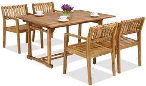 Tuinmeubelen van hout Birma/Timor 4 Garden Point