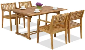 Tuinmeubelen van hout Birma/Timor 4 Garden Point
