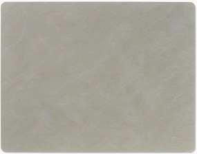 Vierkante leren placemats Nupo, 2-delig
