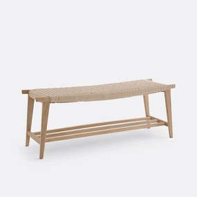 Bank in massief eik, Kioto