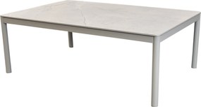Joshua lounge tuintafel 120x79xH43 aluminium latte