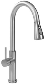 Keukenkraan Rea Nest Brush Steel