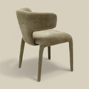 Kare Design Tobi Eetkamerstoel Stof Groen