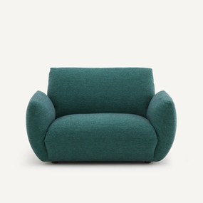 Fauteuil in canvas stof, Spogano