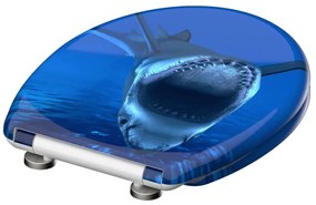 SCHÜTTE Toiletbril met soft-close quick-release SHARK