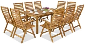 Tuinmeubelen van hout Dżakarta/Bombaj 10 Garden Point