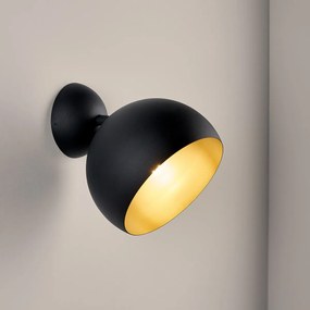 Richtbare wandlamp in metaal, Zinor