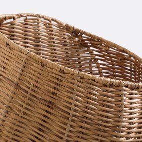 Mand voor aan de muur, in rotan, Osira