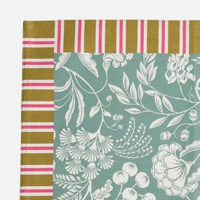 Set van 2 bedrukte placemats, katoen, LINDA