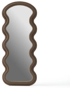 Golvende Spiegel Lichtbruin Teddy - 70x170cm