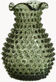 Mondgeblazen vaas Hobnail, H 21 cm