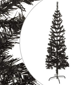 vidaXL Kerstboom smal 120 cm zwart