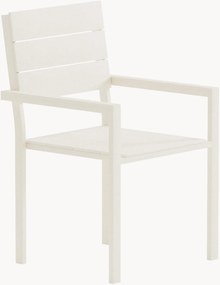 Stapelbare tuinstoelen Levels met armleuningen, 2-delig