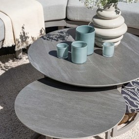 Garden Impressions Monte Carlo loungetafel Ø80xH40 cm - taupe