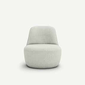 Draaifauteuil in bouclé, Rosebury