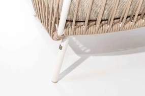 4 Seasons Outdoor Dalias low dining chair      beige weerbestendig