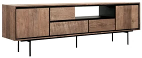 DTP Home Metropole Modern Tv-meubel Teak Hout 195 Cm - 195x40x60cm.