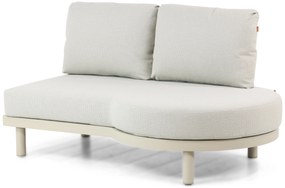 Hoek loungeset 5 personen Aluminium/rope Taupe  Santika Furniture Santika