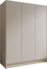 Kledingkast Arecibo 101, Kasjmier, 200x150x51cm, 130 kg, Kledingkast deuren: Met scharnieren, Aantal planken: 4, Aantal planken: 4