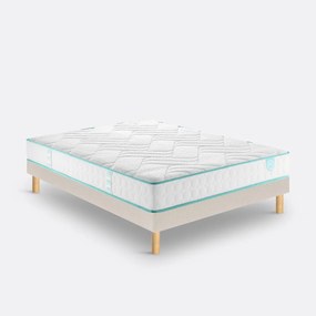Ensemble. matras in schuim + bedbodem, LE TOUT TONIQUE
