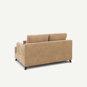 2-zits compacte bank van stonewashed fluweel, ALWINE