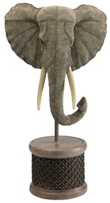 Kare Design Elephant Head Pearls Grote Olifant Decoratie