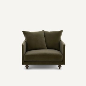 Fauteuil fluweel, Lazare
