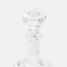 Kandelaar in glas H10,3 cm, Carsa