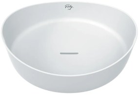 Sanigoods Sea opbouw waskom 40x40cm glans wit