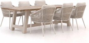 Diningset Bellagio | 6 personen | Tuinset teakhout | 7-delig | Kees Smit Tuinmeubelen