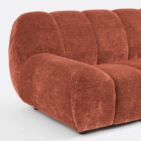 Vintage ribfluwelen hoekbank, Nuria