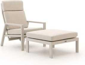 + 15% kassakorting | Lounge tuinstoel | Manifesto Alzano | Aluminium | Taupe | Verstelbaar | Kees Smit Tuinmeubelen