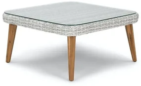 Garden Interiors Hoek Loungeset  - MIRA - Wicker - Lichtgrijs - The Outsider