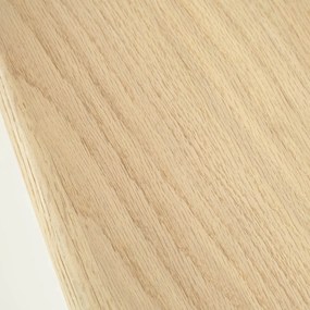 Eleonora Josh Eiken Tv-meubel Organische Vorm 180 Cm Naturel - 180x42x43cm.