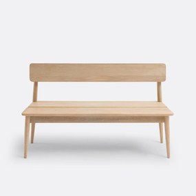 Bank in massief eik Natéo