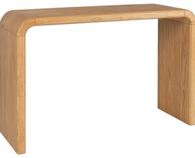 Zuiver Brave Console Tafel Gebogen Eiken - 120 X 38cm.
