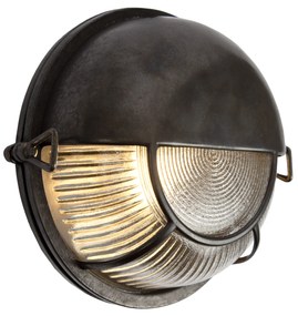 Portimao Muurlamp Zwart Brons