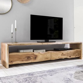 Boomstam Tv-meubel Met Lades 190 Cm