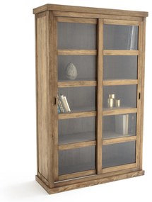Boekenkast met 2 schuifdeuren Lunja