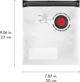ZWILLING Fresh &amp; Save Vacuümzakkenset, S/M/L / 10-delig - Fresh &amp; Save - ZWILLING