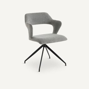 Draaiende tafelfauteuil Asyar
