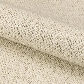 Eetkamerstoel Met Houten Poten Creme Boucle