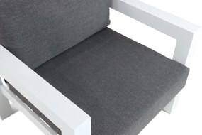 Tuinstoel Aluminium Wit Lifestyle Garden Furniture Luca